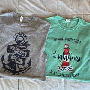 Bundle of 2 Christian Shirts